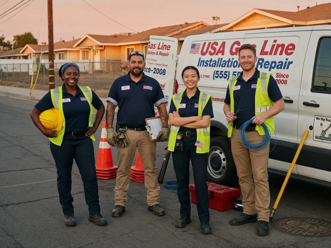 Gas Line Installation company in Hamel, IL